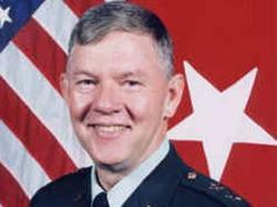 Bush appoints artilleryman in charge of Pentagon intelligence service
