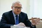 Ryabkov: punishment in the U.S. against Russia does not accord with reality
