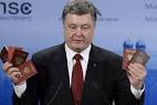 Poroshenko will look at the proposal to remove passports page in Russian
