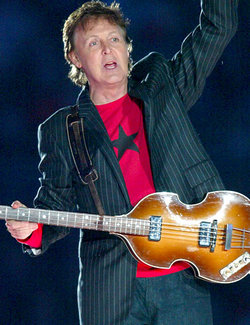 McCartney signed a contract for releasing his music