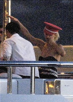 Paris Hilton accused of giving a Nazi salute
