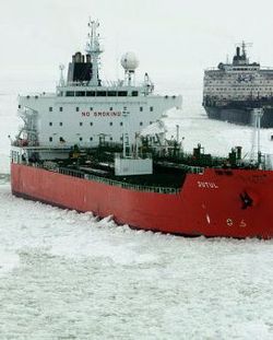 Over 120 ships stranded in heavy ice in Gulf of Finland