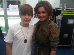 Justin Bieber has been chasing a duet with Cheryl Cole