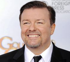 Ricky Gervais was terrified he would be killed by a sausage