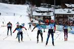 Russian skier majors defeated in the skiathlon on Coordinate

