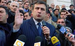 Georgian President Saakashvili denies corruption accusations