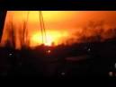 In Kiev-controlled Luhansk Svatovo burning ammunition depots
