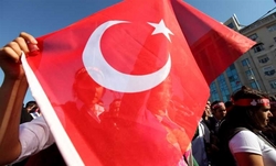 In Turkey held protests against the presence of troops in the country, NATO