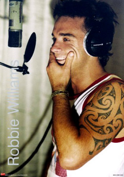 Robbie Williams has recorded a song for the England soccer team