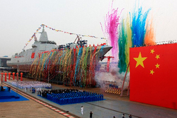China showed off its newest warship