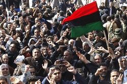 UK protesters slam campaign in Libya