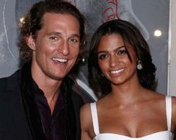 Matthew McConaughey got engaged to Camila Alves over Christmas