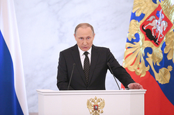 Putin, speaking before the Federal Assembly