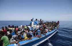 About 700 migrants died in the Mediterranean sea