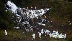 In Colombia, found the black boxes of the crashed plane