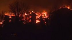 In a severe forest fire in Tennessee burned 3 people