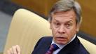 Pushkov has led a comparison of U.S. policy in Ukraine with the actions of Charles XII
