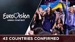 In the list of participants of "Eurovision-2017" includes 43 countries
