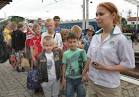 Children from Slavyansk and Donetsk placed in health camps, Crimea
