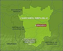 Russian policemen attacked in Chechnya