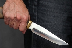 In London a man with a knife attacked passers-by