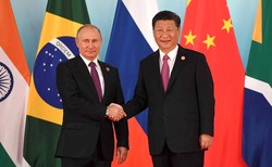 The President of Russia Vladimir Putin took part in the BRICS summit.