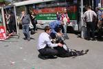 2 people were injured from the explosion in the Parking lot in Dnepropetrovsk
