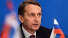 Naryshkin: the West has started a new propaganda campaign against Russia
