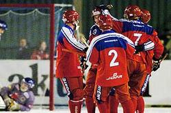 Russian team wins world championship for hockey with ball