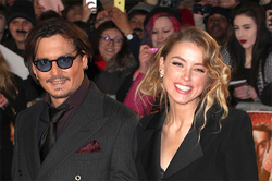 Johnny Depp was married to amber heard