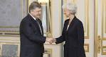 Poroshenko and Christine Lagarde on the phone discussed the implementation of the conditions of IMF tranche
