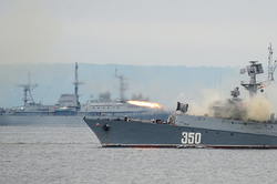 The Russian ships fired on the positions of the IG in Syria