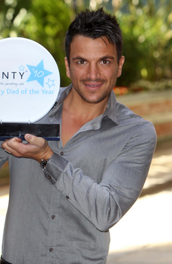 Peter Andre on the road to recovery