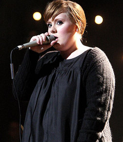 Adele gets can`t stop talking due to nervousness
