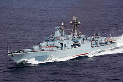 The military has operated in the open sea