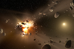 Laser saved Earth from an asteroid (video)