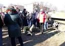 Under Mariupol tank with drunken soldiers APU crushed a car with civilians
