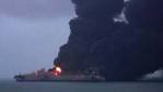 Media reported about the threat of explosion on the burning off the Chinese coast tanker