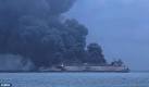 Authorities reported a bomb threat at burning off the Chinese coast tanker
