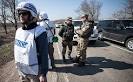 The OSCE mission seen in Shirokino weapons, of which there can be no
