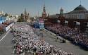 Putin headed the procession of the "Immortal regiment" in red square
