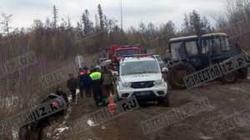 The accident in Yakutia, killing four people
