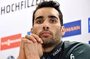 The fans are amazed by the antics of French biathlete Martin Fourcade