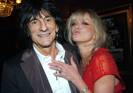 Ex-Wife Scared That Ronnie Wood Would Drop Dead