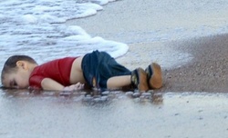 In the Mediterranean sea drown babies