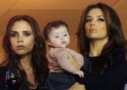 Eva Longoria is "thrilled" to be godmother to David and Victoria Beckham`s baby