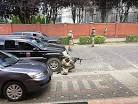 Press Secretary Poroshenko: the militia firing on positions of security officers

