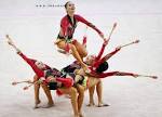 Russian national team on rhythmic gymnastics won the team classification at the world Cup
