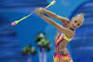 Gymnast Yana Kudryavtseva won in the exercise with clubs at the world Cup
