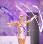 Yana Kudryavtseva won the exercise with ribbon at the world Cup, silver at Mamun
